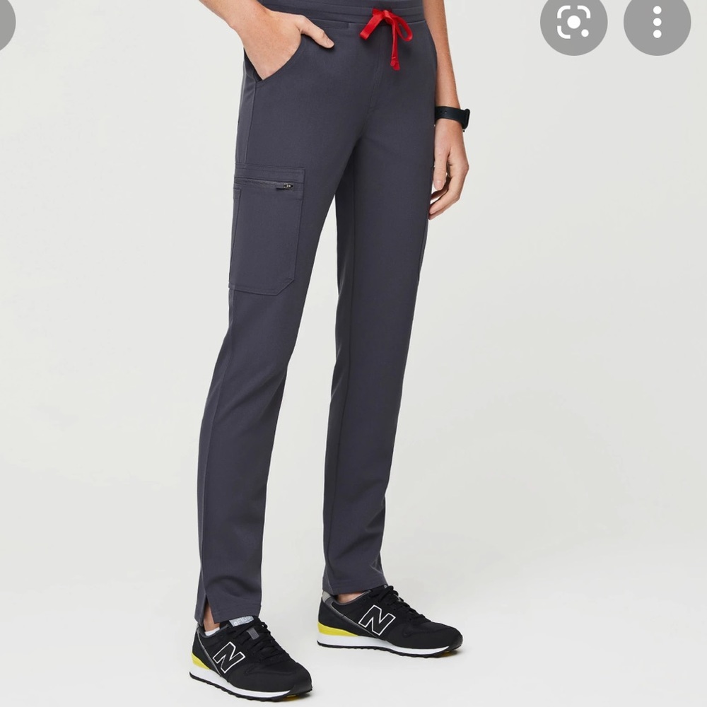 FIGS charcoal yola pants